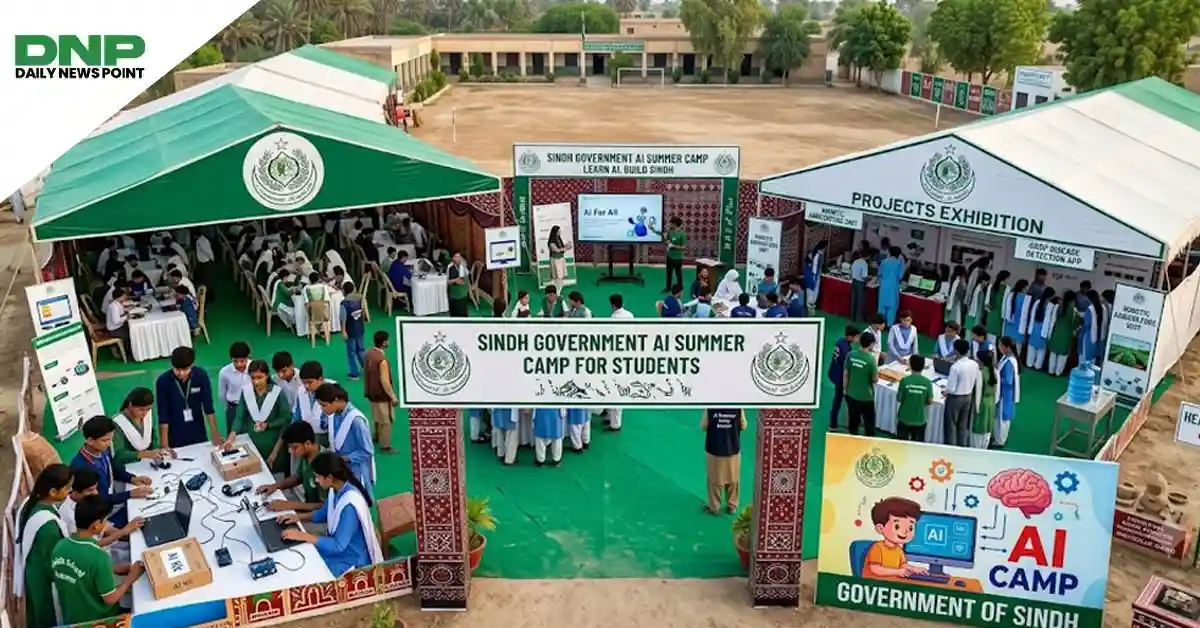 سندھ میں طلبا کے لیے مفت اے آئی سمر کیمپ کا اعلان